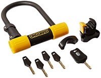 OnGuard Bulldog Mini DT U-Lock with 4-Inch Cinch