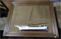 Hand crafted half hull skip jack model circa