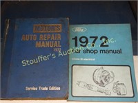 1972 Motor's & Ford repair manuals 2-books