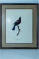 Ray Harm (American, 20th C.) Blackbird Lithograph