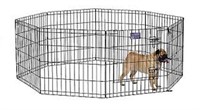 MIDWEST BLACK E COAT EXERCISE PEN (NOT ASSEMBLED)