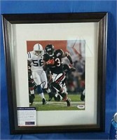 Framed Signed picture w/ COA  13" x 16"