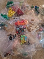 Large lot of beads