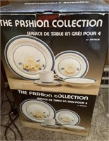 2 NEW boxes of Fashion Collection dinnerware