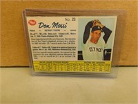 1962 Post Cereal Don Mossi #23 Baseball Card