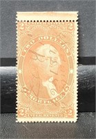 1869 U.S. 2 dollar Morgage Stamp