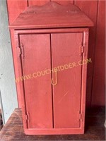 Wooden veggie or trash bin with lift top