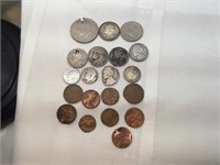 1953-2013 Damaged Coin Lot