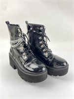 Platform Boots Womens Size 9