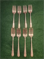 Vtg. Inaugural State House Sterling Salad Forks