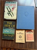 Lot of 5 Flight, Marine Corps & Rifle Books