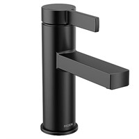 Moen Beric Matte Black Modern One-Handle Single