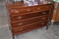 Antique Mahogany Americana Dresser. NICE