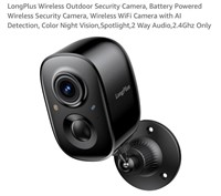 Long Plus Wireless Outdoor Security Camera