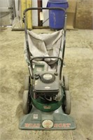 Billy Goat Lawn Vacuum, Has 5HP Briggs & Stratton