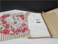 Vintage Table Linen & Hankies