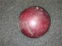 Bowling ball in bowling bag
