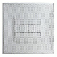 White Diffuser Ceiling 23 x 23 in Perforated DMG