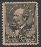 USA #205 MINT VF PART OG H