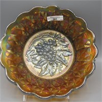 Imp. 9" BLUE HEAVY GRAPE BOWL