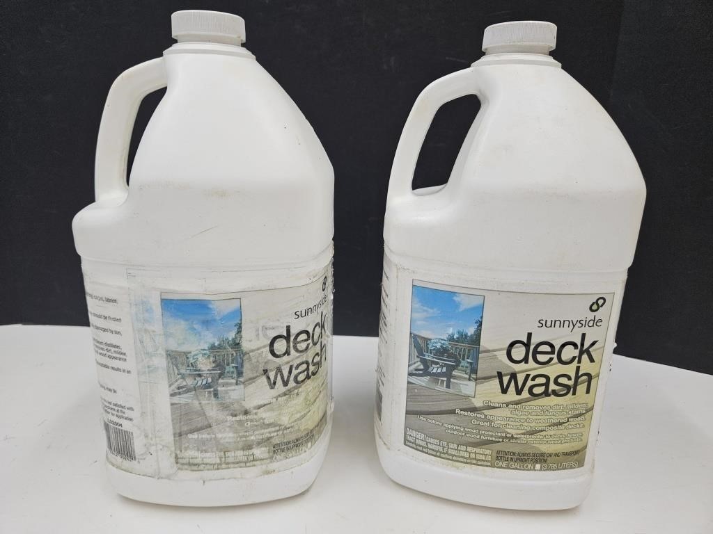 2  1 Gallons Deck Wash