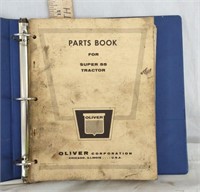 Parts Book For Super 55 Tractor