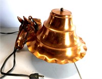 Brass & Copper Wall Mount Lamp