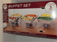 24 piece buffet set in box