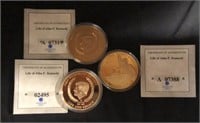 John F. Kennedy Comm. Coins