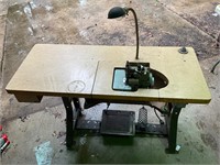 Consew sewing machine and cabinet