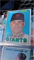 1967 Topps #156 Ron Hearbel Giants