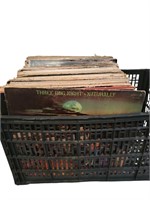 Box Lot of Vintage Vinyl Records