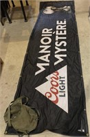 Coors light Banner  /canvas bag