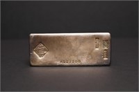 JM 100 OZ SILVER BAR