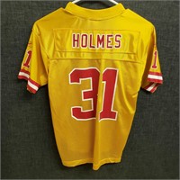 Priest Holmes,Chiefs,Yellow Jersey,Reebok,M 10-12