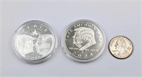 2018 & 2024 Donald Trump Coins