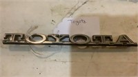 Vintage Toyota Car Badge Emblem