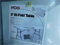6' Bi-Fold Table (New)