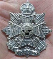 WWII The British Border Regiment War Cap Badge