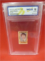 1964 Hallmark Beatles John Lennon Graded Stamp