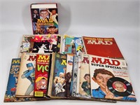 ASSORTMENT OF VINTAGE MAD MAGAZINES