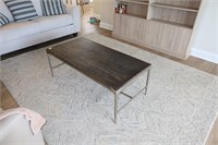 Hammered Wrought Iron design Coffee Table
