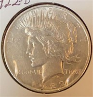 1922-D Peace Silver Dollar