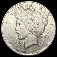 1927-S Silver Peace Dollar CLOSELY UNCIRCULATED