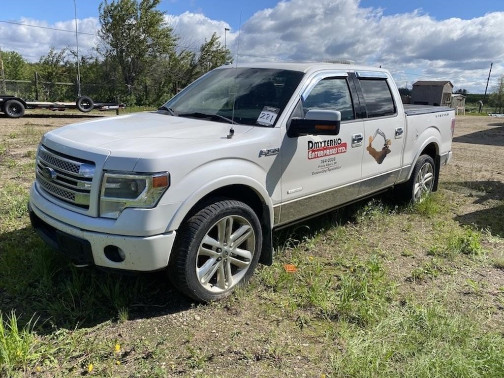 2013 Ford F-150 Crew Cab 4x4, NOT OPERATIONAL