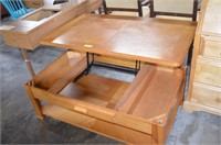Lift Top Cocktail Table 48" Wide
