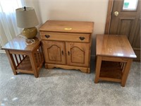 Wood Furniture & Lamp