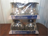 Two Pack Coffee Decanters