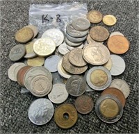 K- lot Foreign coins