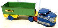 Wyandotte Pressed Steel Truck w/ Tilt Trailer